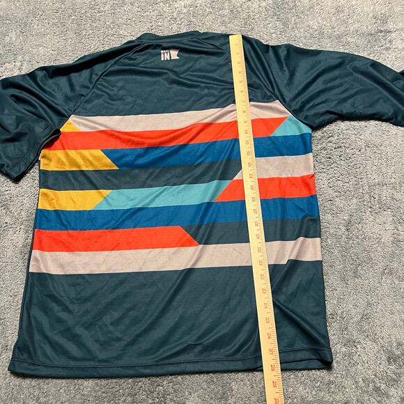 Podiumwear Shirt Mens XL Performance Half Sleeve Tshirt Wild Stripe - Picture 5 of 5